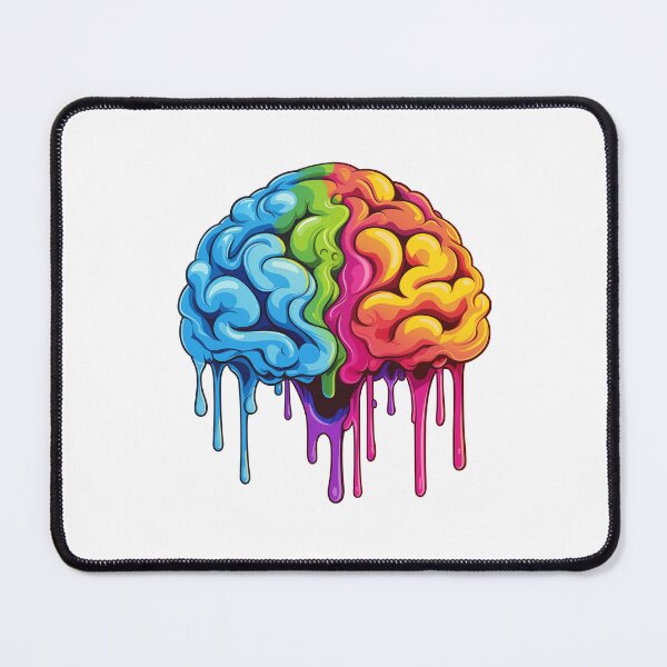 Item preview, rainbow brain LGBT cool designed and sold by proudlyparent.