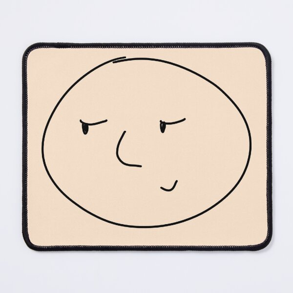 Aperçu de l'œuvre Emoji simple de griffonnage de visage fouineur créée et vendue par CapybaraDesignz.