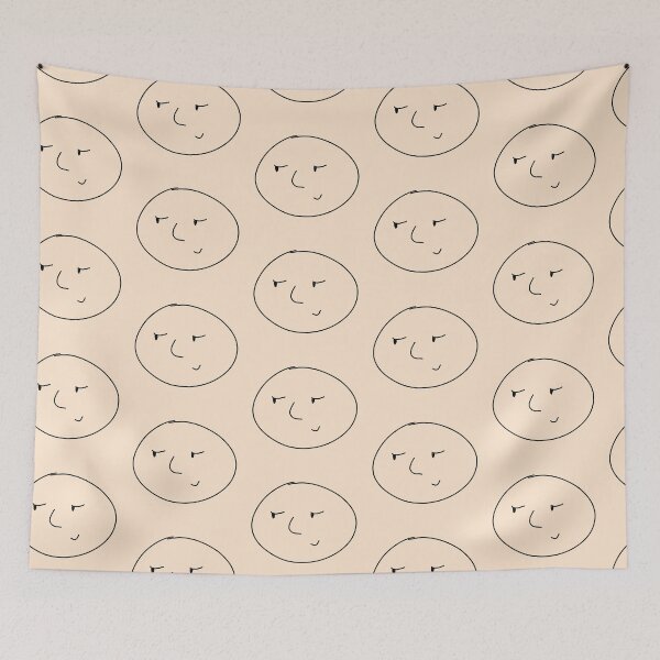 Item preview, Simple Nosy Face Doodle Emoji designed and sold by CapybaraDesignz.