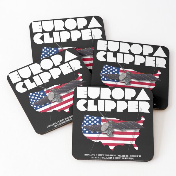 Item preview, NASA Europa Clipper USA Space Program Retro Logo designed and sold by marboywonderboy.