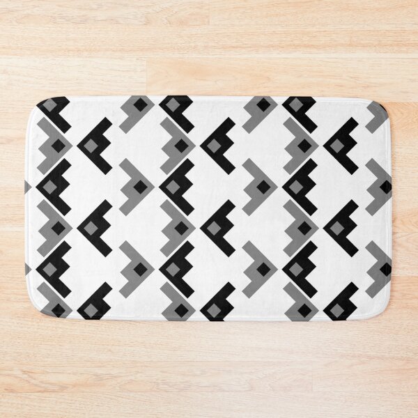 Item preview, block symmetry pattern designed and sold by CodeArtAfrik.