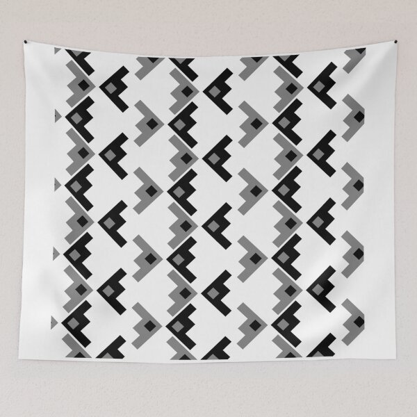 Item preview, block symmetry pattern designed and sold by CodeArtAfrik.
