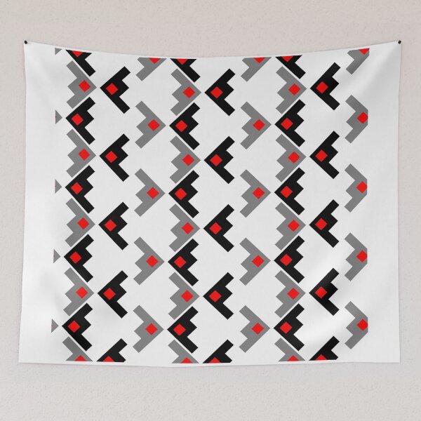 Item preview, block symmetry pattern designed and sold by CodeArtAfrik.