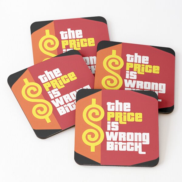 Item preview, The Price Is Wrong Bitch Game Show Logo Parody designed and sold by ArelySchaefer.