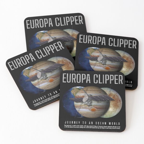 Item preview, NASA Europa Clipper USA Space Program Logo designed and sold by marboywonderboy.