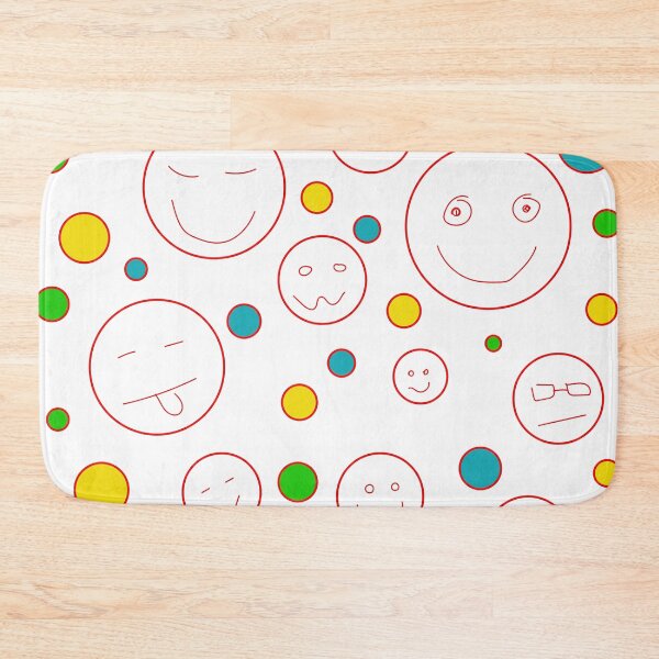 Item preview, Happy pattern designed and sold by yellowmadcat.