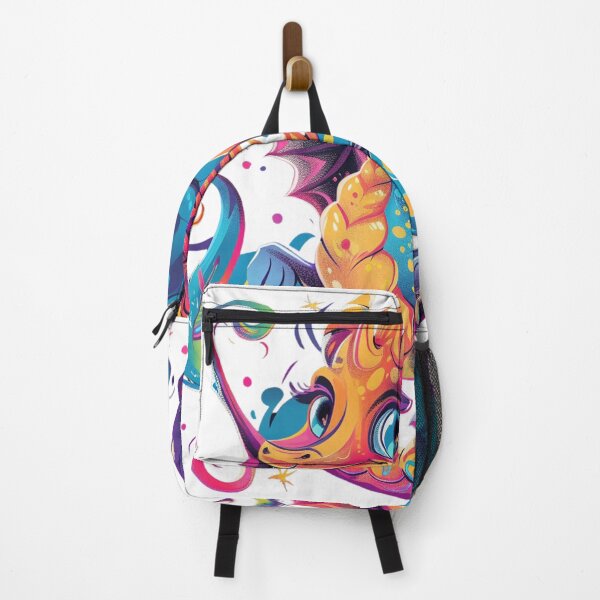 Item preview, Space Dragon: Cute Colorful Celestial Fantasy Illustration designed and sold by Fantasy Masterpiece.