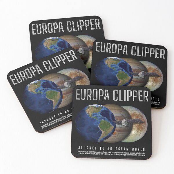 Item preview, NASA Europa Clipper USA Space Program Logo designed and sold by marboywonderboy.