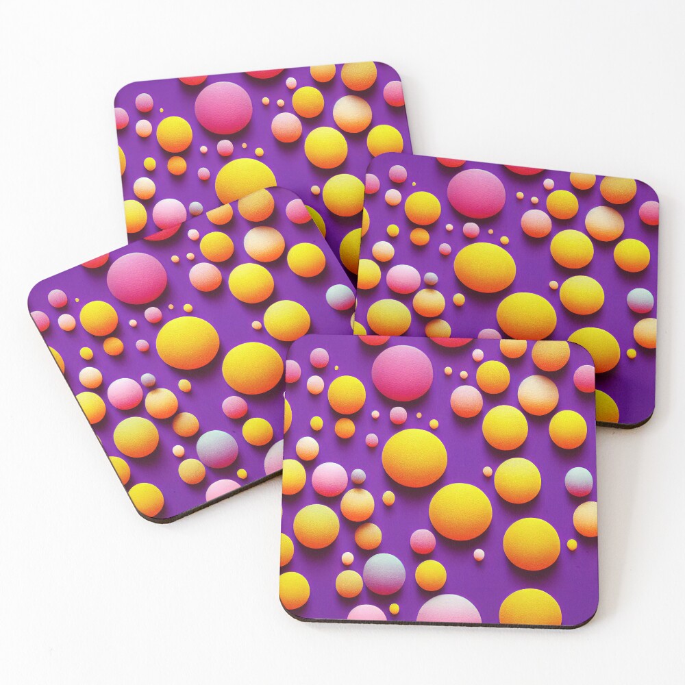 Item preview, Coasters (Set of 4) designed and sold by FlowersColorful.