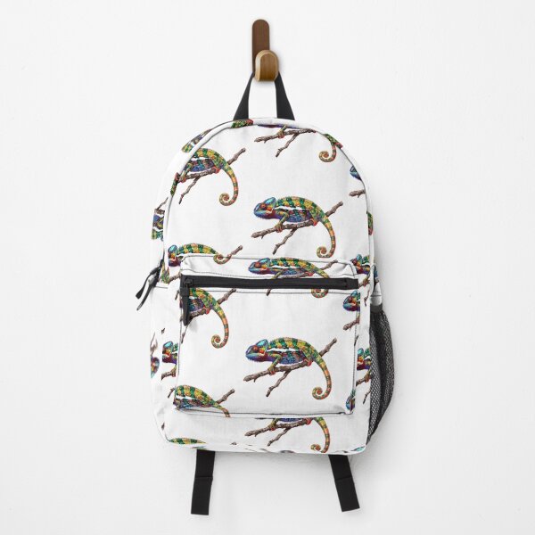Item preview, Panther chameleon clings to a branch, bright and beautiful colors. #2 designed and sold by kizenya.