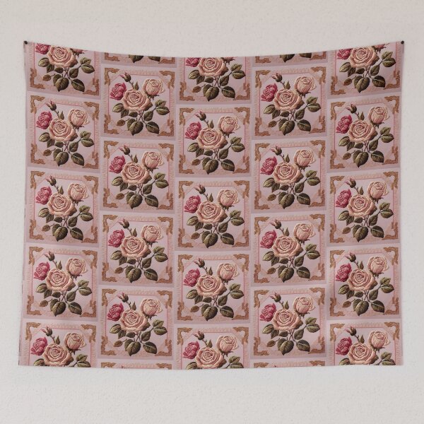 Item preview, Shabby Chic Embroidered Roses designed and sold by SloganExpress.