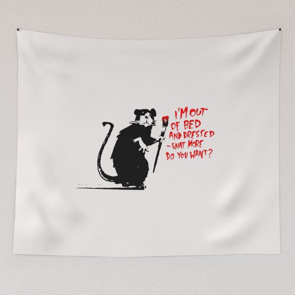 Item preview, Rat Banksy  designed and sold by Shalantensimp12.