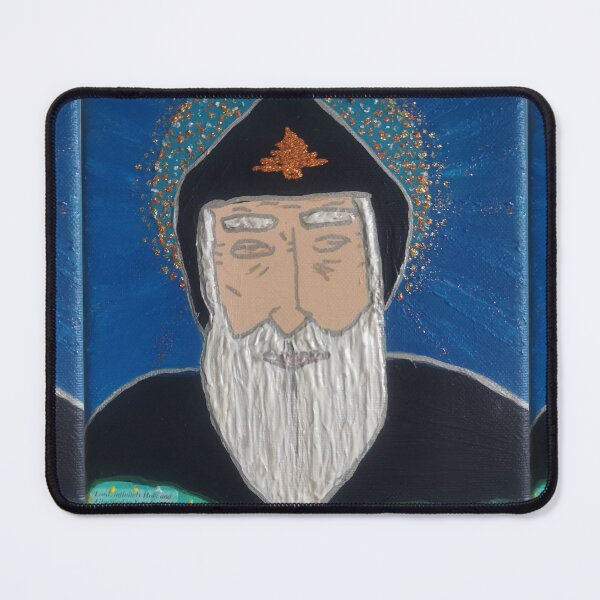 Item preview, Mar Charbel prayer designed and sold by Lea Nasnas.
