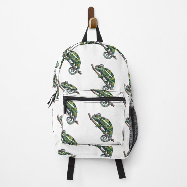 Item preview, Panther chameleon clings to a branch, bright and beautiful colors. #3 designed and sold by kizenya.