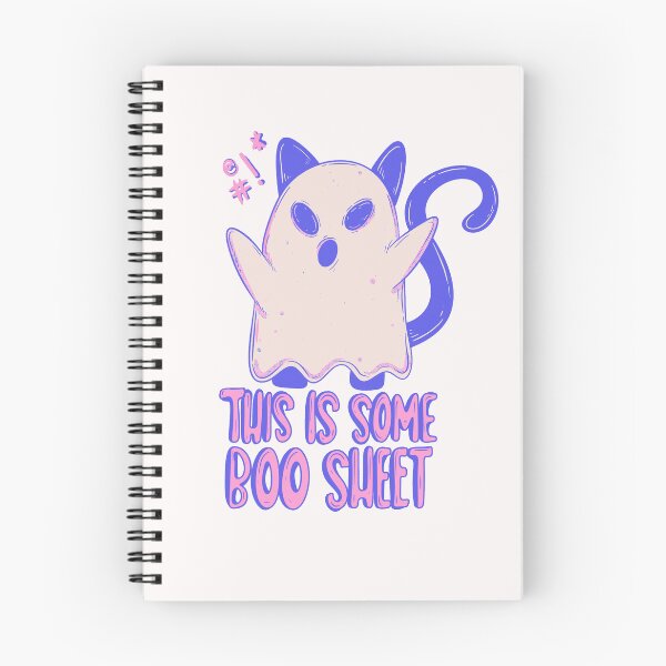 Item preview, Cute Angry Ghost - This is Some Boo Sheet  designed and sold by Jess.a.creates.