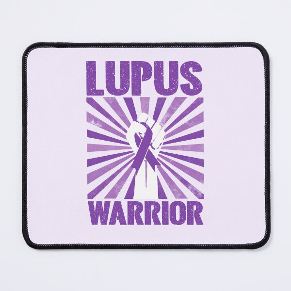 Item preview, Lupus Warrior Lupus Awareness Purple Ribbon designed and sold by stylesip.