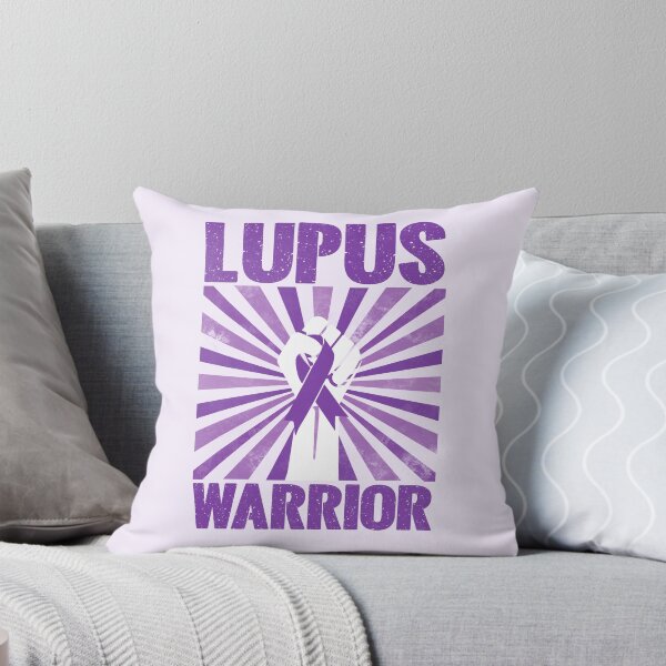 Item preview, Lupus Warrior Lupus Awareness Purple Ribbon designed and sold by stylesip.