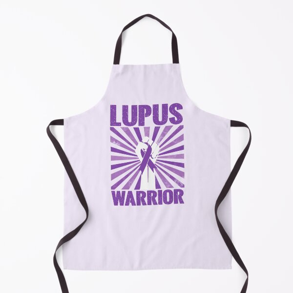 Item preview, Lupus Warrior Lupus Awareness Purple Ribbon designed and sold by stylesip.