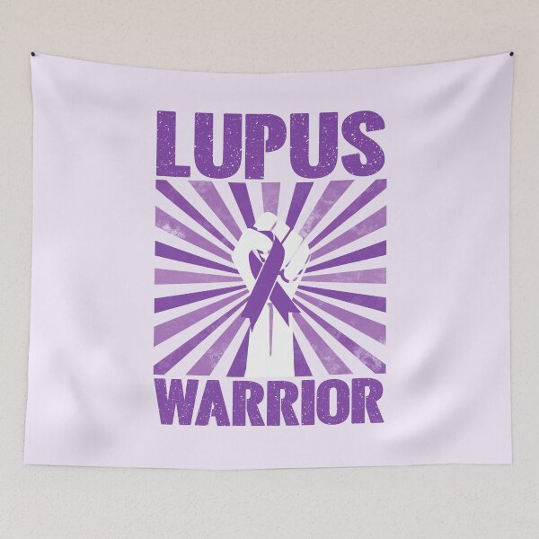 Artikelvorschau, Lupus-Krieger, Lupus-Bewusstsein, lila Band entworfen und verkauft von stylesip.