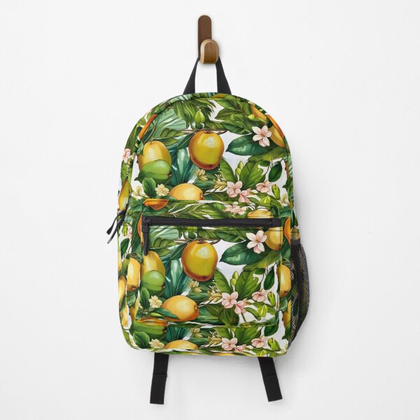 Item preview, Tropical Floral Vintage Citrus Leaves Patterns designed and sold by MindWave THC.