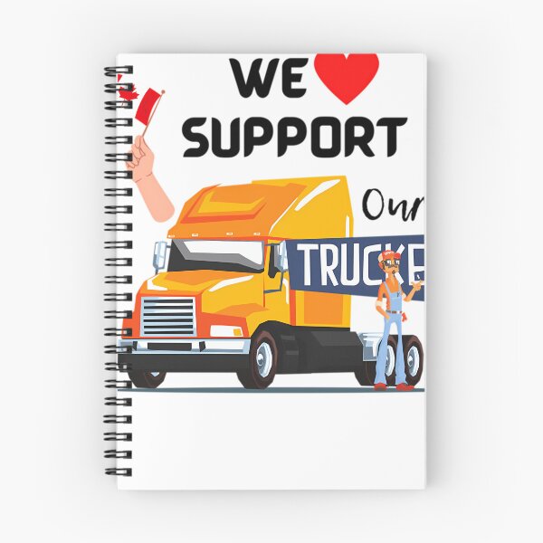 Item preview, We Support Our Truckers  Let's Get Our Freedom Back designed and sold by DavidWilson2201.