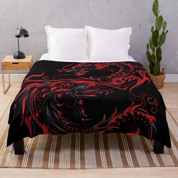 Item preview, Year of the Dragon: Red Dragon Illustration designed and sold by Fantasy Masterpiece.