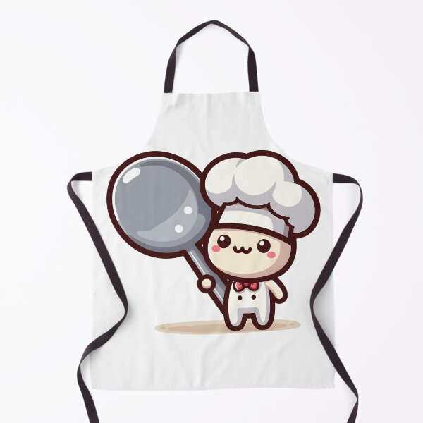 Item preview, Kawaii Baker With Baker'S Cap designed and sold by CanvasCutie.