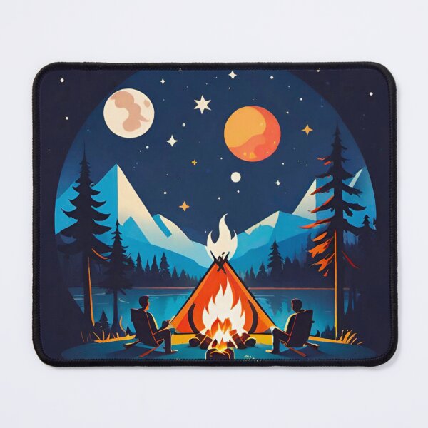 Item preview, Nighttime Campfire Chatter: Cozy Peacefulness designed and sold by GrizzlyCollective.