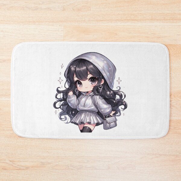 Item preview, Cute Kawaii Girl designed and sold by Palmyr.