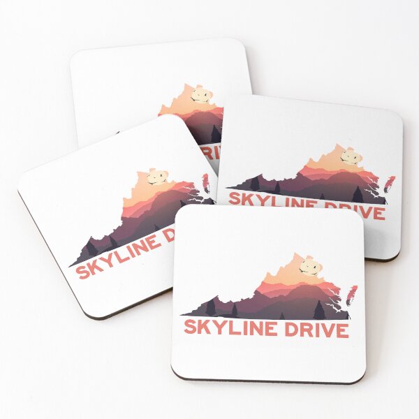 Item preview, Skyline Drive Shenandoah Virginia Map designed and sold by Esskay Designs.