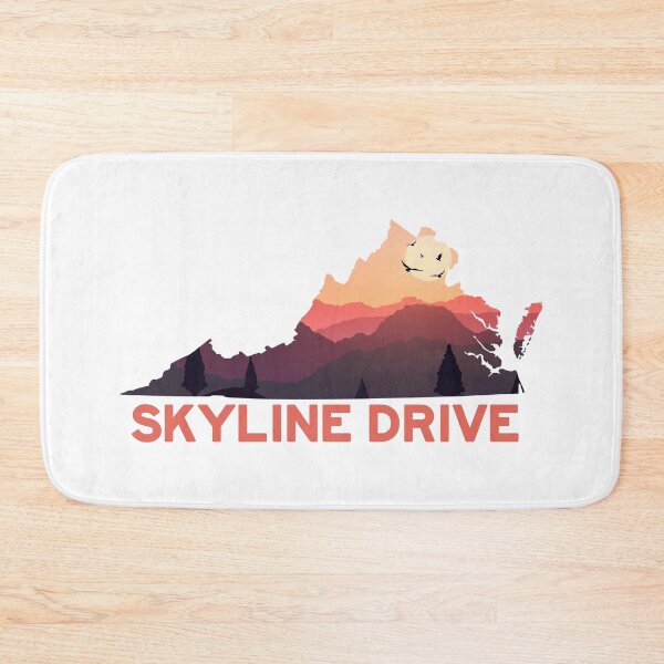 Item preview, Skyline Drive Shenandoah Virginia Map designed and sold by Esskay Designs.