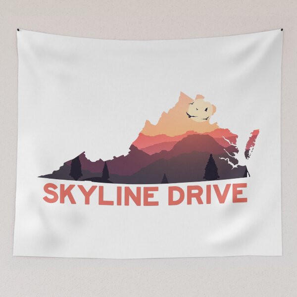 Item preview, Skyline Drive Shenandoah Virginia Map designed and sold by Esskay Designs.