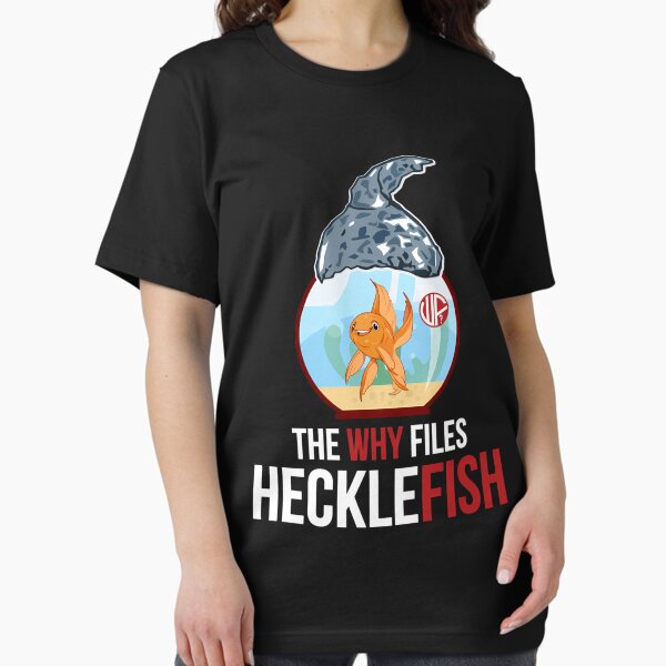 Vista previa del artículo con la obra «El por qué presenta el pez Hecklefish negro», diseñado y vendido por Saraholson2.