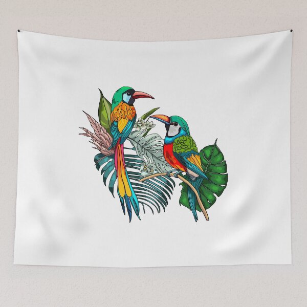 Item preview, Tropical birds of paradise. Birds of Paradise designed and sold by Anastasiia Yurevych.