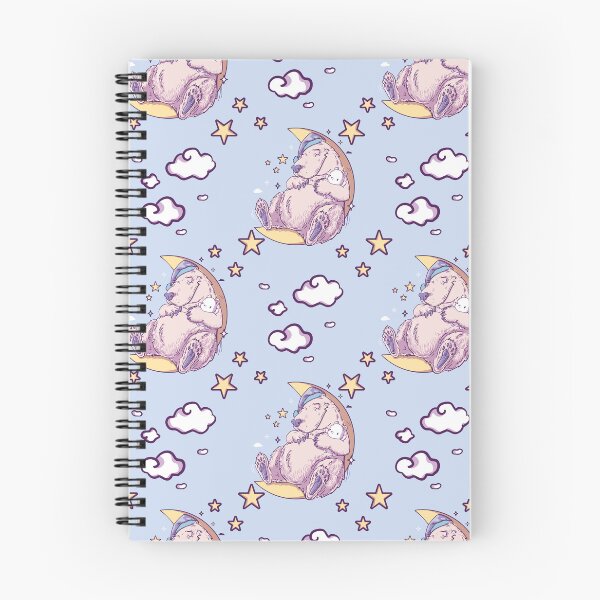 Item preview, Bears Serene Naptime seamless pattern - Good night Bear pun  designed and sold by SPIRIMAL.
