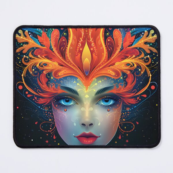 Artikelvorschau, Colorful mystical female illustration entworfen und verkauft von Artessie.