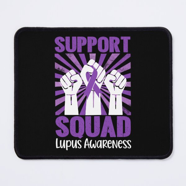 Item preview, Lupus Support Squad Lupus Awareness Purple Ribbon designed and sold by stylesip.