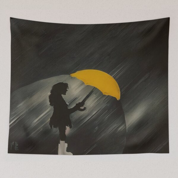 Item preview, Girl with the Umbrella designed and sold by ArtbyMikkiC.
