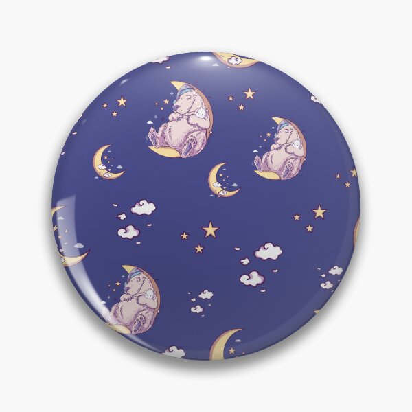 Item preview, Good night bear seamless pattern - Good night Bear pun  designed and sold by SPIRIMAL.