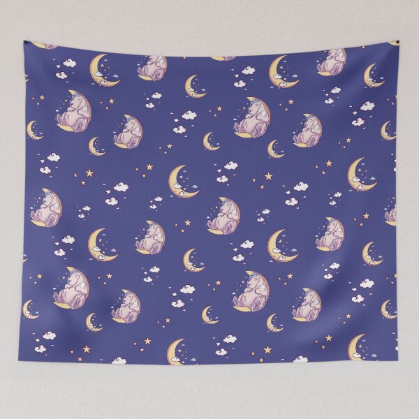 Item preview, Good night bear seamless pattern - Good night Bear pun  designed and sold by SPIRIMAL.