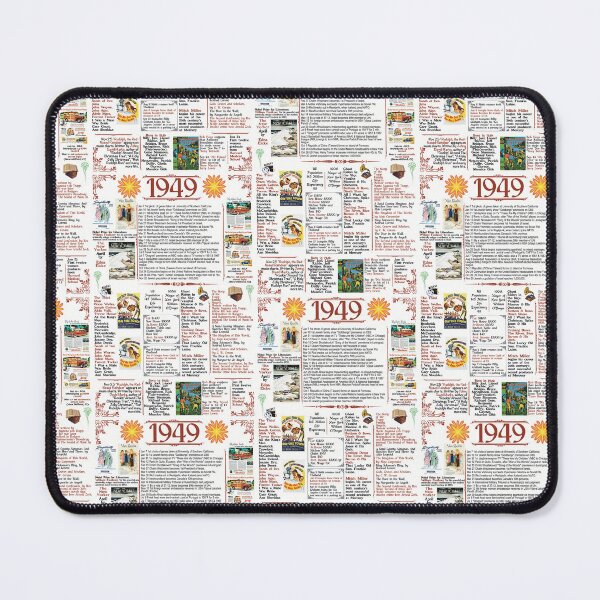 Item preview, 1949 Back in Time Poster designed and sold by zeeposter.