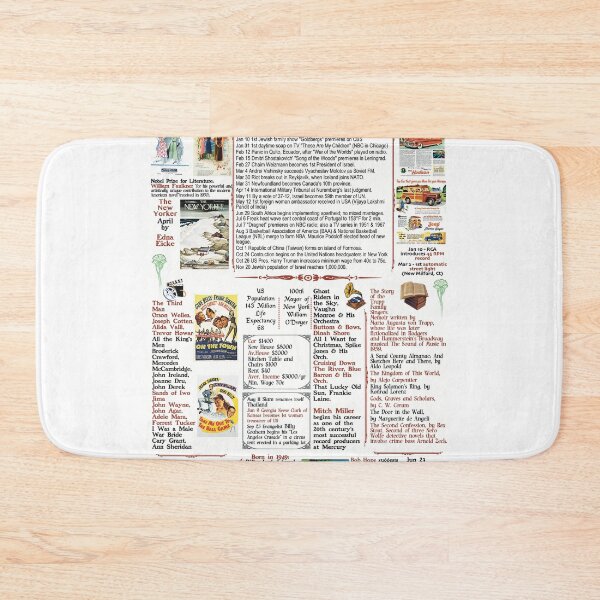 Item preview, 1949 Back in Time Poster designed and sold by zeeposter.