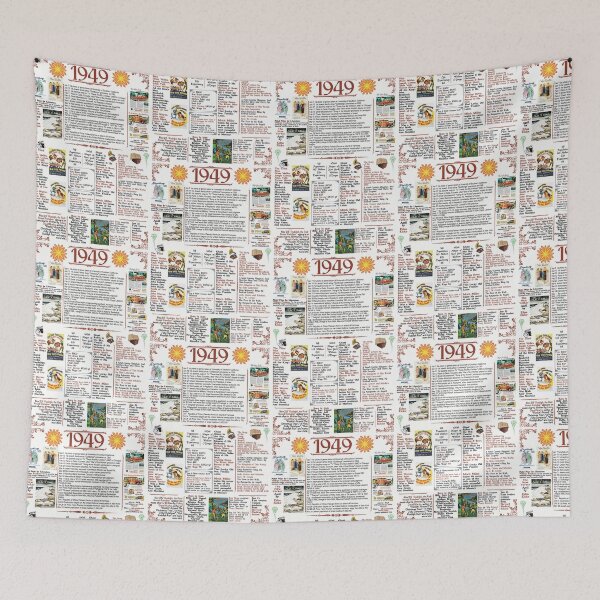 Item preview, 1949 Back in Time Poster designed and sold by zeeposter.