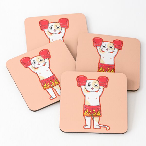 Item preview, Cat boxer red designed and sold by YokoSauonji12.