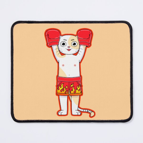 Item preview, Cat boxer red designed and sold by YokoSauonji12.