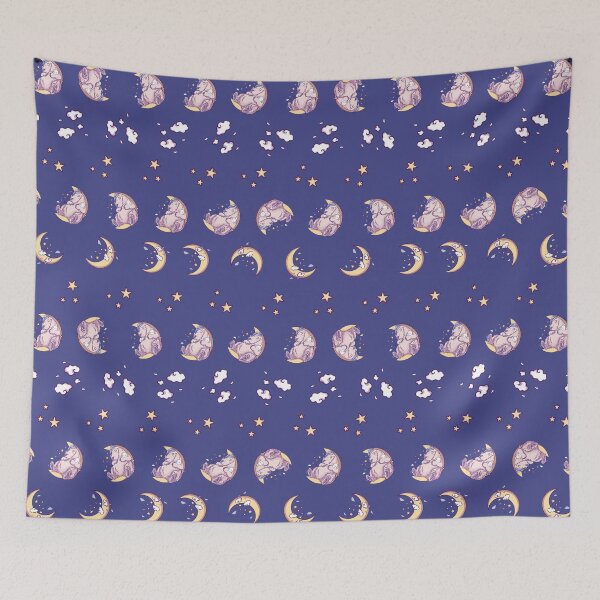 Item preview, Beary good dreams seamless pattern - Good night Bear pun  designed and sold by SPIRIMAL.
