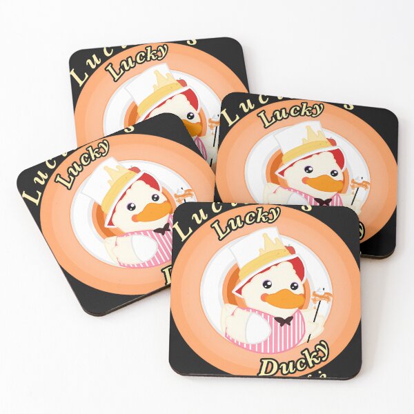 Item preview, Lucifers Lucky Ducky Cafe Logo designed and sold by PaulineLegros.