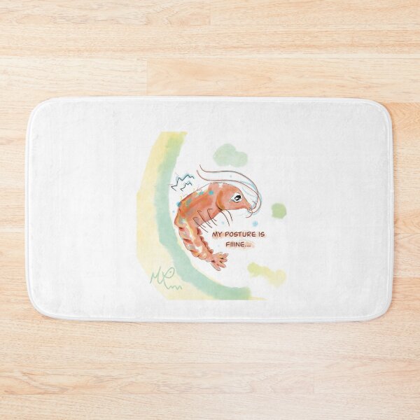 Item preview, My posture is fine shrimp back designed and sold by Chibichaoshop.