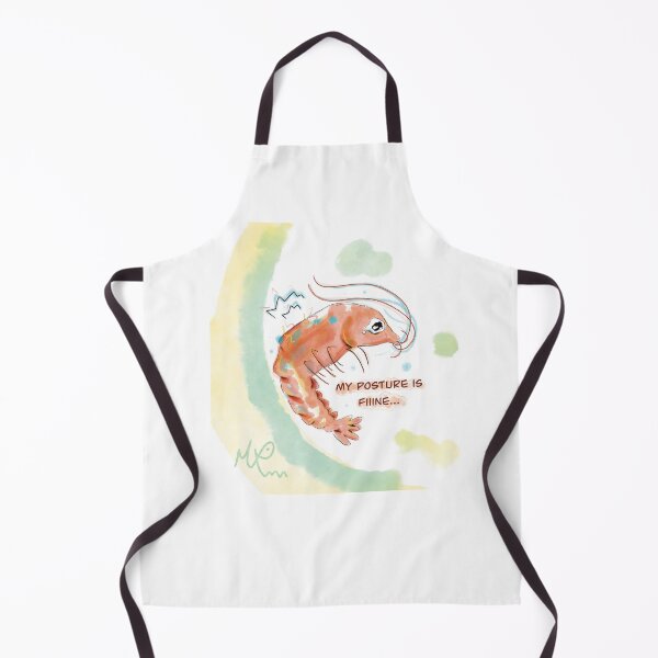 Item preview, My posture is fine shrimp back designed and sold by Chibichaoshop.