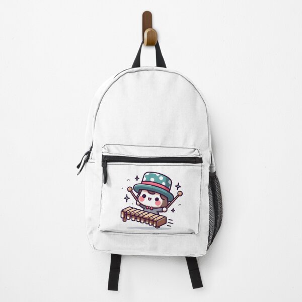 Item preview, Kawaii Xylophonist With Polka-Dot Hat designed and sold by CanvasCutie.